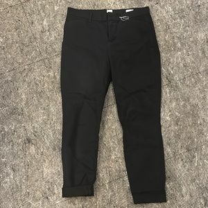 Black ankle Khaki pants